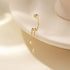 925 sterling silver diamond earrings - MOWTE