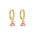 Tassel S925 pure silver flower earrings - MOWTE