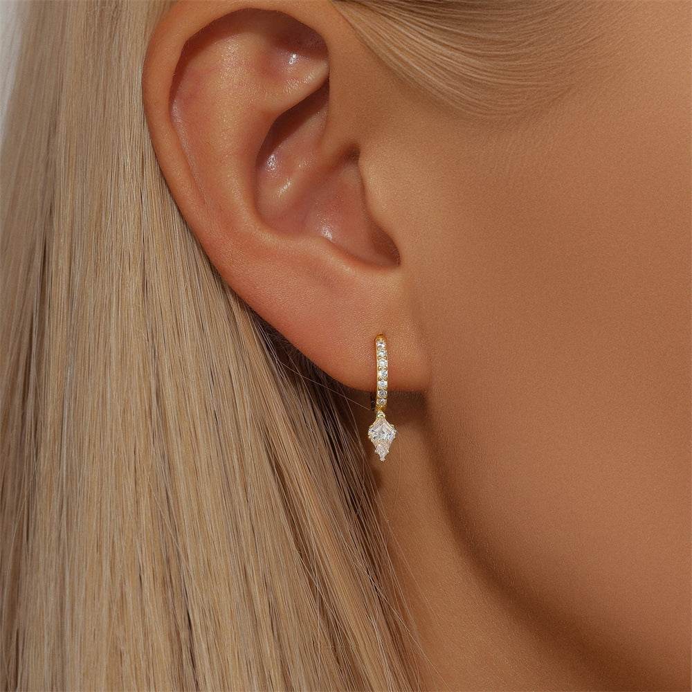 Tassel S925 pure silver earrings - MOWTE