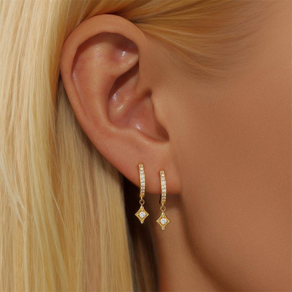 Tassel S925 pure silver earrings