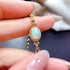 S925 pure silver natural opal bracelet - MOWTE