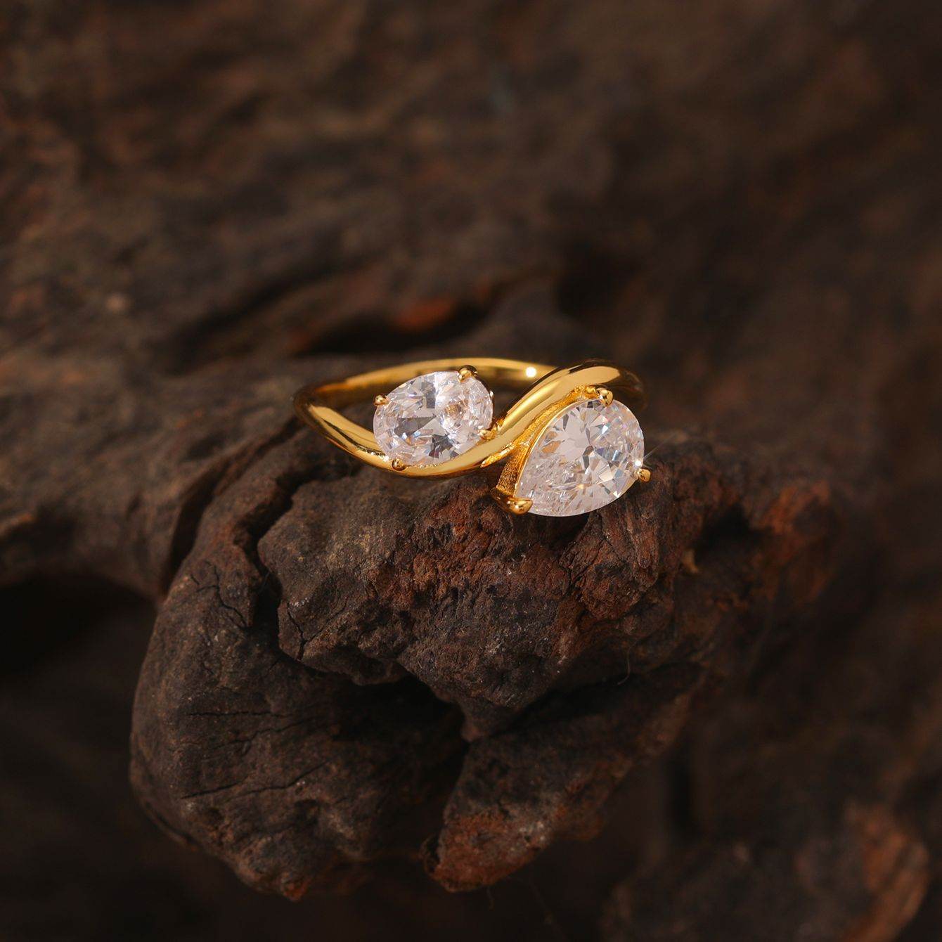 S925 Silver Ring with 2.5ct Moissanite Center Stone Exquisite wedding ring - MOWTE