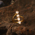 S925 Silver Ring with 1.5ct Moissanite Center Stone Exquisite wedding ring - MOWTE