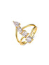 S925 Silver Ring with 1.5ct Moissanite Center Stone Exquisite wedding ring - MOWTE