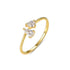 S925 Silver Ring with 0.65ct Moissanite Center Stone Exquisite ring - MOWTE