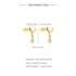 S925 sterling silver heart-shaped zircon pendant for daily wear earrings - MOWTE