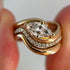S925 Silver Three-Piece Set Moissanite Ring with 1ct Marquise Cut Center Stone Exquisite Stacking Wedding - MOWTE