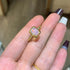 S925 pure silver natural opal ring - MOWTE