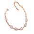 S925 pure silver natural opal oval 4 * 6mm bracelet - MOWTE