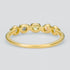 Natural olivine ring niche and high-end S925 pure silver ring - MOWTE