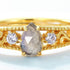 Geometric Waterdrop Labradorite Ring Vintage Lace S925 Sterling Silver Ring - MOWTE