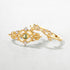 Luxury Opal Vintage Ring Royal Hollow Vine Design for Women - MOWTE