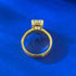 2025 New Style S925 Gold-Plated Silver 8*12 Rectangular Pagoda High Carbon Diamond Ring - MOWTE
