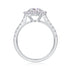 S925 Sterling Silver True Love Ring with Moissanite – Minimalist Luxury with certificate