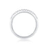 925 Sterling Silver Stackable Moissanite Ring – Light Luxury Style