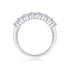925 Sterling Silver Stackable Moissanite Ring – Light Luxury Style