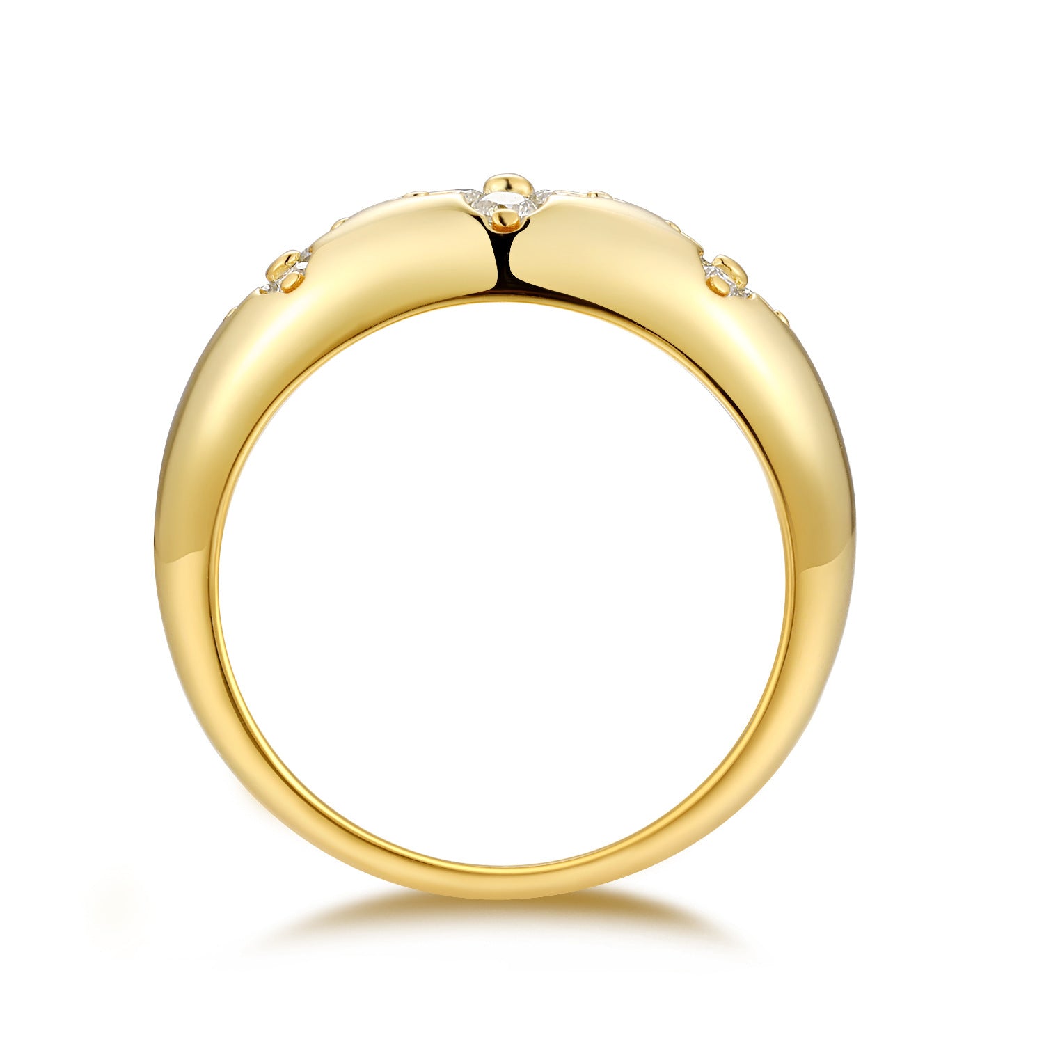 S925 Sterling Silver True Love Ring Moissanite – Minimalist Luxury with certificate