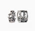 Temperament Couple 925 Sterling Silver Earrings Personalized Crow Style Silver Hip-Hop Street Ear Ring