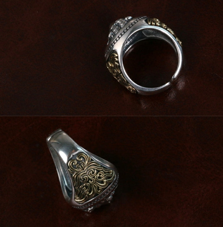 Lion King silver ring