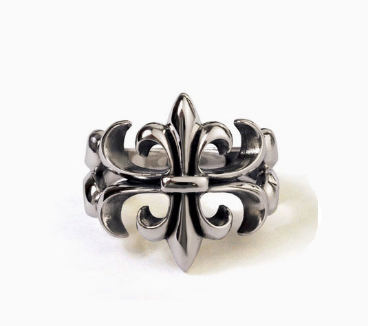 Iris sterling silver ring