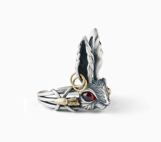 Rabbit Silver Ring