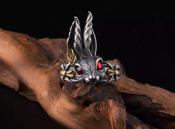 Rabbit Silver Ring