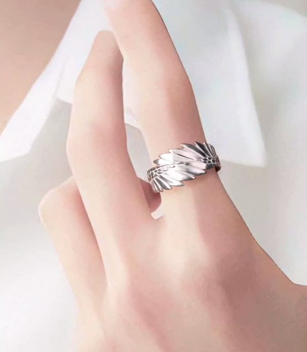 Silver Wing Ring