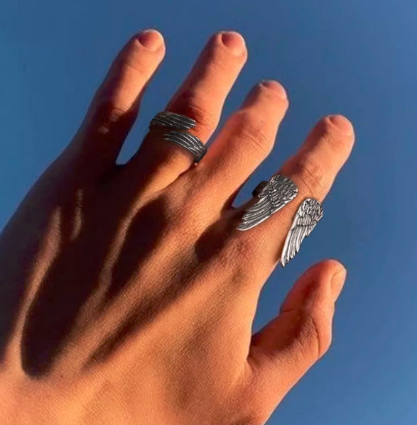 Angel Wing Rings