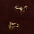 Cobra earring sterling silver hip-hop trendy handsome silver earrings