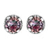 High-end earrings hip-hop studs for men and women