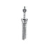 Men's Broken Sword Pattern Pendant Retro Simple Creative Broken Sword Necklace Pendant - MOWTE