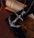 Men's anchor sterling silver high-end handsome pendant