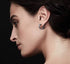 Men's 925 Sterling Silver Stud Earrings Poseidon Mermaid Silver Earrings Design Silver Earring Buckle - MOWTE