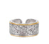 S925 sterling silver ring men's hip-hop retro Tangcao pattern ring women's same style opening adjustable - MOWTE