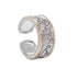 S925 sterling silver ring men's hip-hop retro Tangcao pattern ring women's same style opening adjustable - MOWTE