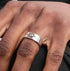 S925 sterling silver retro pattern sun ring for men and women hip-hop simple trendy brand adjustable opening silver jewelry - MOWTE