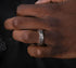 Sterling silver five-pointed star smiley ring hip-hop men and women cool trend opening adjustable - MOWTE