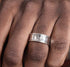 S925 sterling silver Roman font ring for men hip-hop men and women adjustable ring - MOWTE