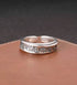 S925 sterling silver retro ring men's and women's personalized irregular open ring trendy new style - MOWTE