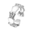 Hip-hop dragon scale ring for men, full body 925 sterling silver personalized scale Tang open ring for women - MOWTE