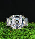 7ct high carbon diamond ring temperament high-end wedding ring s925 silver - MOWTE