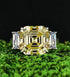 7ct high carbon diamond ring temperament high-end wedding ring s925 silver - MOWTE