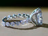Popular new fashion luxury full diamond 4ct rectangular 8*10 high carbon diamond ring for women