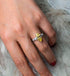 S925 silver high carbon diamond ring simple 3 carat marquise cut  8*14 women's ring