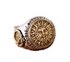 s925 sterling silver retro men's open index finger ring fashion sun god totem pattern personalized ring