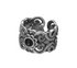 S925 sterling silver men's open ancient pattern ethnic style ring retro fashion personalized ring