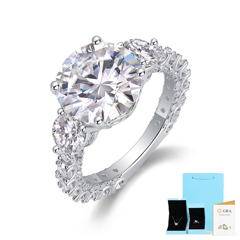 5ct Moissanite Women's Wedding Engagement Ring