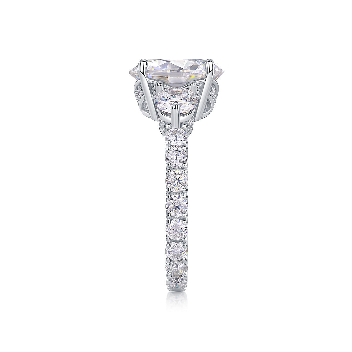 5ct Moissanite Women's Wedding Engagement Ring