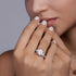 5ct Moissanite Women's Wedding Engagement Ring