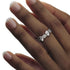 Retro open ring adjustable tail ring